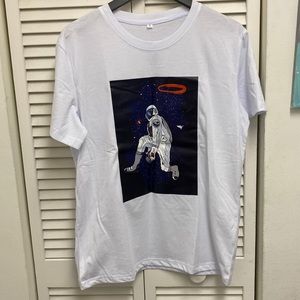 Small white astronaut shirt